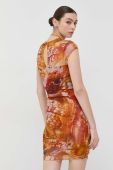 Сукня Guess колір помаранчевий mini облягаюча (3031707)
