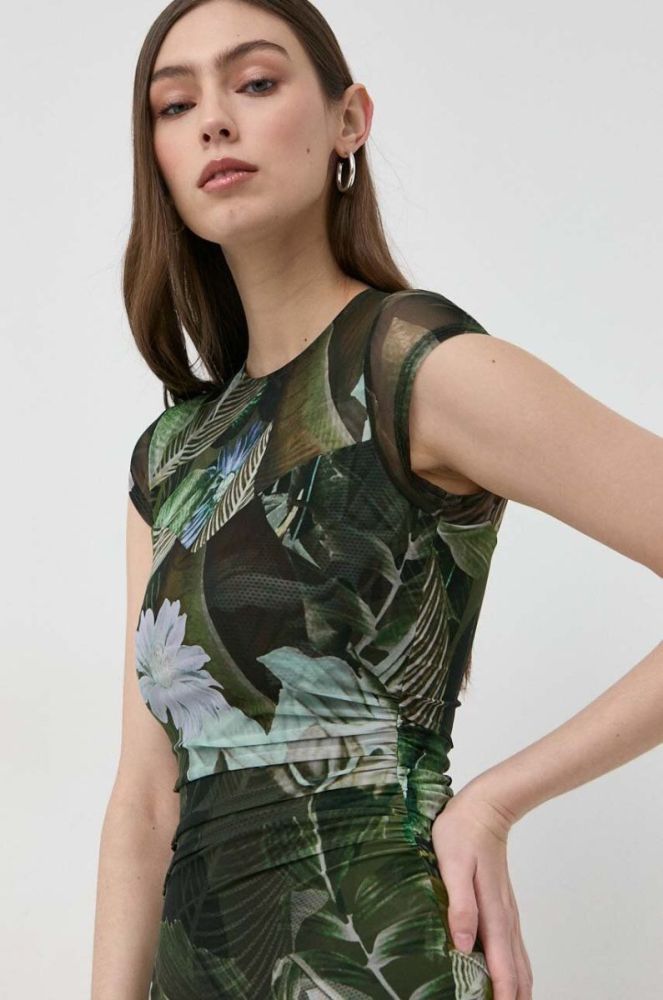 Сукня Guess колір зелений mini облягаюча (3031712) фото 5