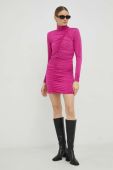 Сукня Gestuz колір рожевий mini облягаюча (2870857)