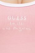 Сукня Guess колір рожевий midi облягаюча (3031732)