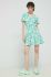 Сукня Billabong колір зелений mini розкльошена (3071295)