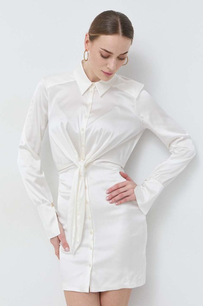 Сукня Patrizia Pepe колір білий mini пряма (2980369)