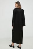 Сукня By Malene Birger Brynn колір чорний maxi пряма