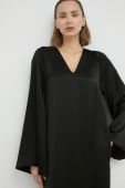 Сукня By Malene Birger Brynn колір чорний maxi пряма