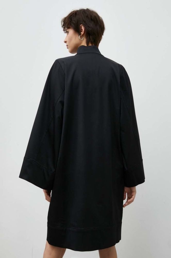 Вовняна сукня By Malene Birger колір чорний mini oversize фото 2