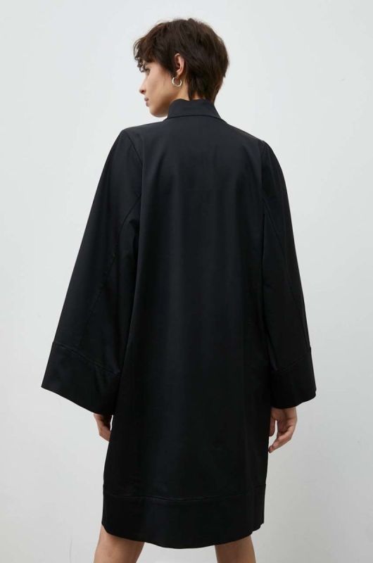 Вовняна сукня By Malene Birger колір чорний mini oversize фото 2