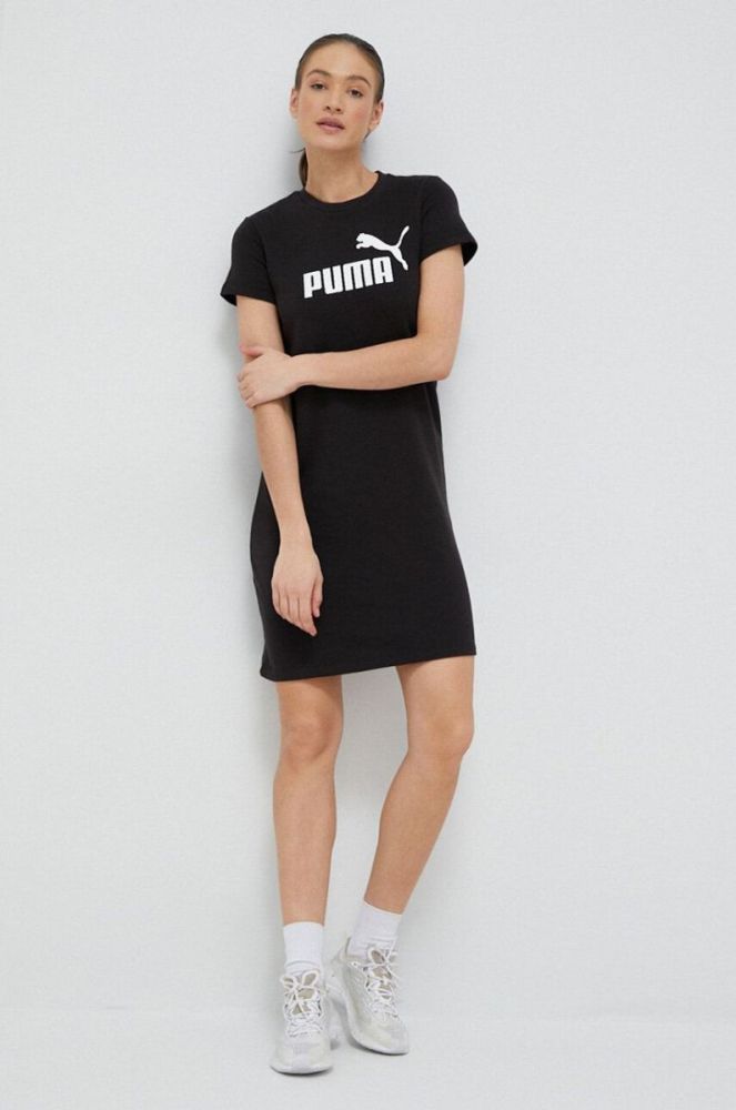 Сукня Puma колір чорний mini пряма (3113503) фото 2