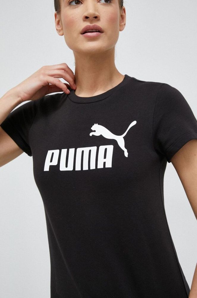 Сукня Puma колір чорний mini пряма (3113503) фото 4