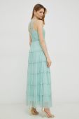 Сукня Twinset колір зелений maxi розкльошена (3023128)