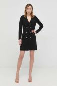 Сукня Twinset колір чорний mini пряма (2923985)