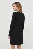 Сукня Twinset колір чорний mini пряма (2923985)