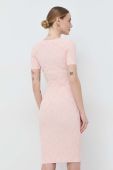 Сукня Elisabetta Franchi колір рожевий mini облягаюча (3082813)