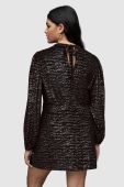 Сукня AllSaints колір чорний mini пряма (2885655)