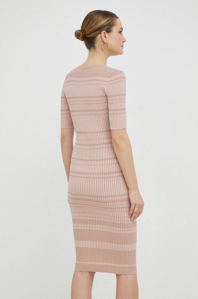 Сукня Elisabetta Franchi колір рожевий mini облягаюча (2909640) фото 3