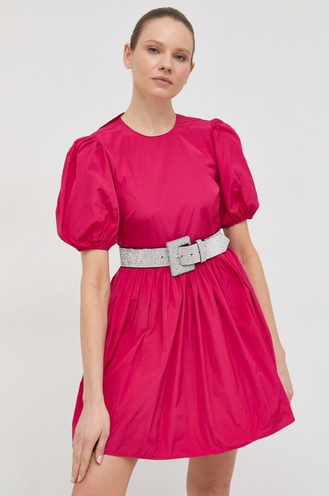 Сукня Red Valentino колір рожевий mini розкльошена (2955413)
