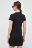 Сукня adidas колір чорний mini облягаюча