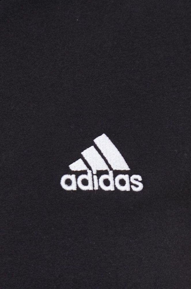 Сукня adidas колір чорний mini облягаюча фото 5