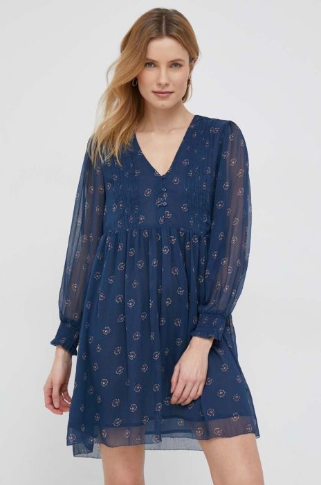 Сукня Pepe Jeans колір синій mini розкльошена (3104340)