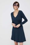Сукня Pepe Jeans Collie Колір синій mini розкльошена колір темно-синій