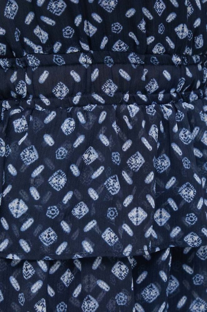 Сукня Pepe Jeans Eyra колір синій mini розкльошена фото 5
