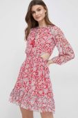Сукня Pepe Jeans Batilde колір червоний mini розкльошена