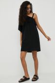 Льняна сукня Pepe Jeans Polinas колір чорний mini пряма