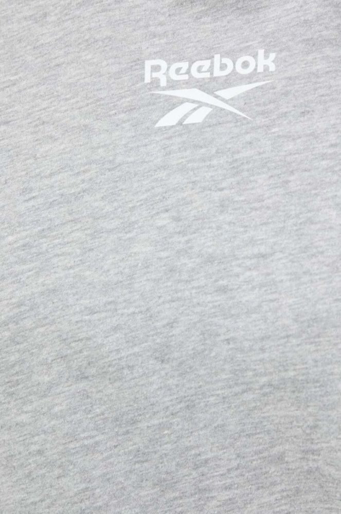 Сукня Reebok колір сірий mini oversize фото 5