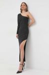 Сукня Patrizia Pepe колір чорний maxi облягаюча (2955416)