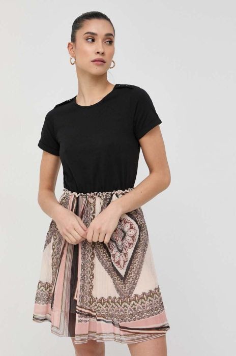 Сукня Liu Jo колір чорний mini розкльошена (3019990)