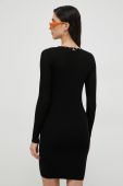 Сукня Liu Jo колір чорний mini облягаюча (2951820)