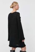 Сукня Twinset колір чорний mini oversize