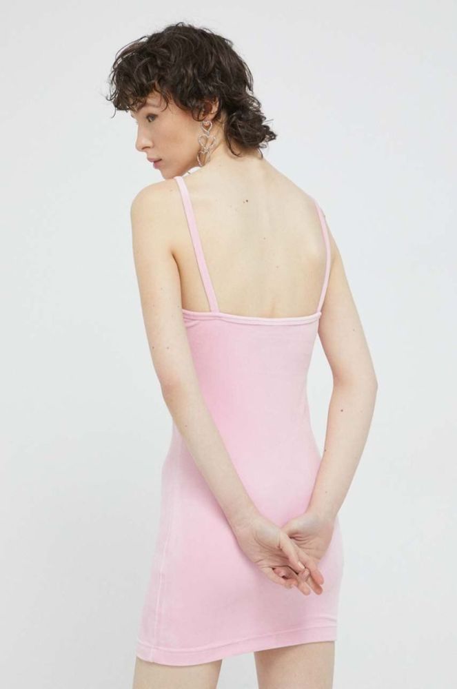 Сукня Juicy Couture колір рожевий mini облягаюча (3090588) фото 3