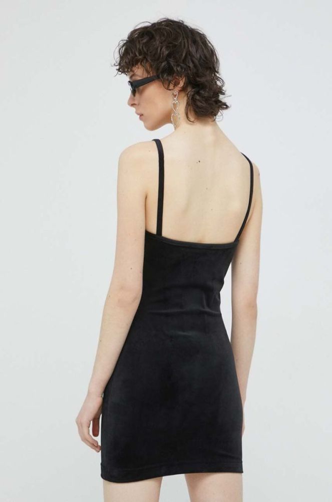 Сукня Juicy Couture Arched колір чорний mini облягаюча фото 2