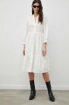 Сукня Drykorn Sorcha колір білий mini oversize