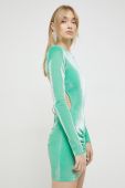 Сукня Rotate колір зелений mini облягаюча (2917528)