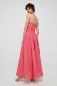 Сукня Emporio Armani колір рожевий maxi облягаюча