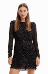 Сукня Desigual колір чорний mini пряма (2915205) Сукня Desigual колір чорний mini пряма (2915205)