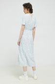 Сукня Billabong midi розкльошена колір блакитний (3074802)