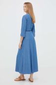 Сукня Pennyblack midi розкльошена колір блакитний (3314173)
