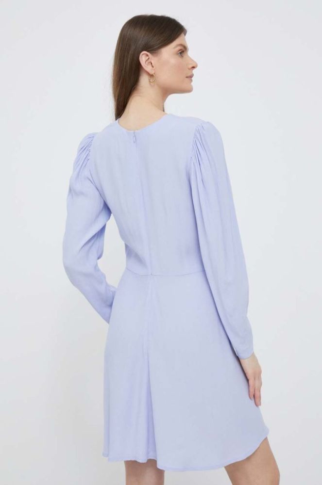 Сукня United Colors of Benetton mini пряма колір блакитний фото 3