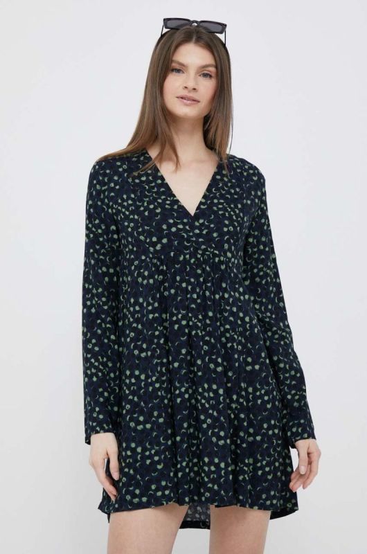 Сукня United Colors of Benetton колір синій mini розкльошена (3167439)