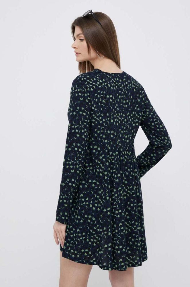 Сукня United Colors of Benetton колір синій mini розкльошена (3167439) фото 3