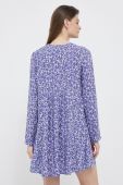 Сукня United Colors of Benetton колір фіолетовий mini розкльошена (3170906)