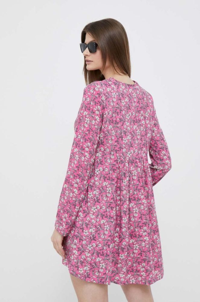 Сукня United Colors of Benetton колір фіолетовий mini розкльошена (3167449) фото 3