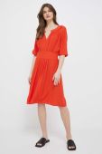 Сукня United Colors of Benetton колір помаранчевий mini розкльошена (3174060)
