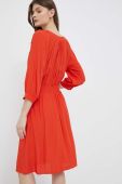 Сукня United Colors of Benetton колір помаранчевий mini розкльошена (3174060)