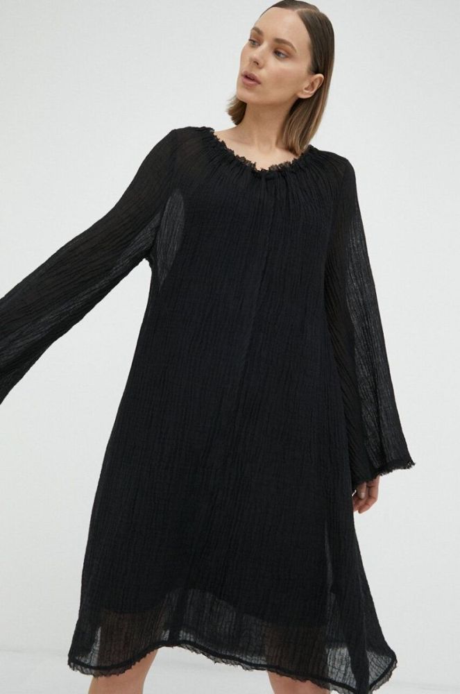 Сукня By Malene Birger Emoras колір чорний mini пряма фото 4