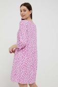Сукня United Colors of Benetton колір рожевий mini розкльошена (3233906)