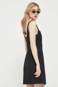Сукня HUGO колір чорний mini облягаюча (3214340)