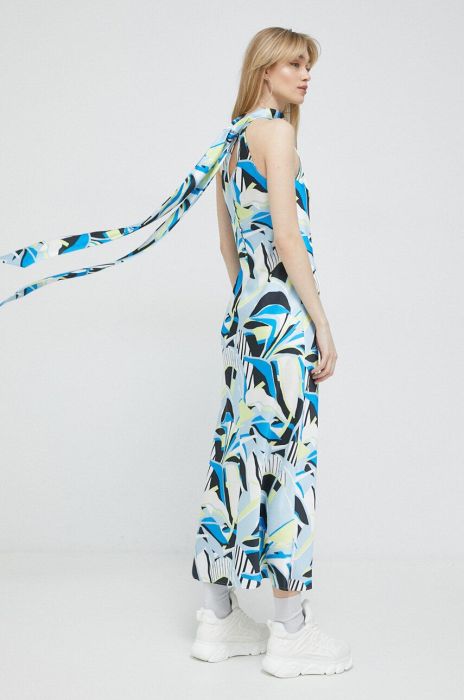 Сукня HUGO maxi пряма колір барвистий (3117671)
